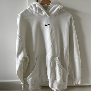 White Nike Hoodie